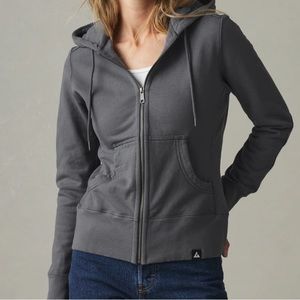 American Giant Classic Full Zip in Iron